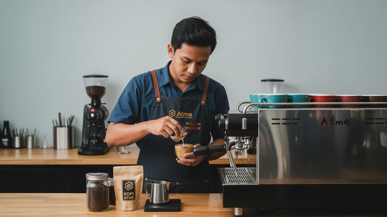 Franchise Kopi Atme, Jalan Pintas Bisnis Kopi Kekinian Dengan Prospek Laba Menarik Dari Asal Moeasal