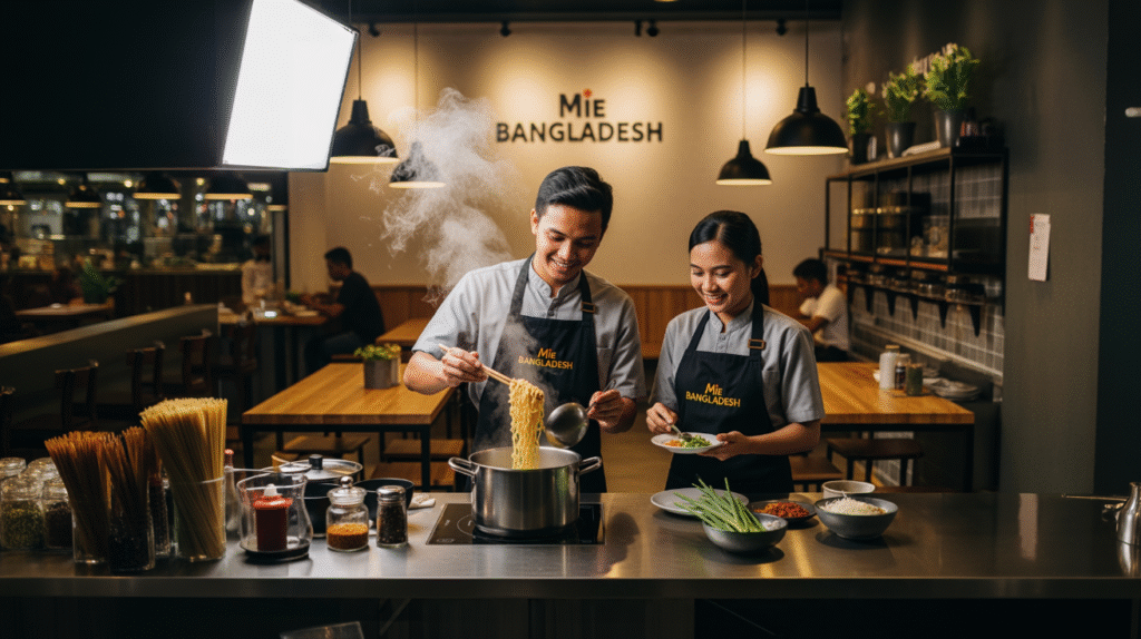 Franchise Mie Bangladesh Di Era Digital-Sistem Online Order Dan Promo Digital Dari Asal Moeasal