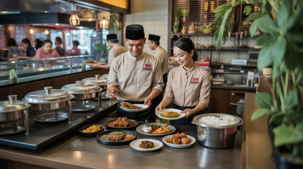 Franchise RM Padang Modern,Digitalisasi Menu, Kasir, Hingga Delivery Bersama Asal Moeasal